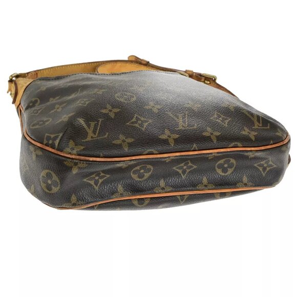 LOUIS VUITTON Odeon PM Shoulder Bag Monogram Leather Brown Spain M56390 31YF088 - Picture 4 of 16